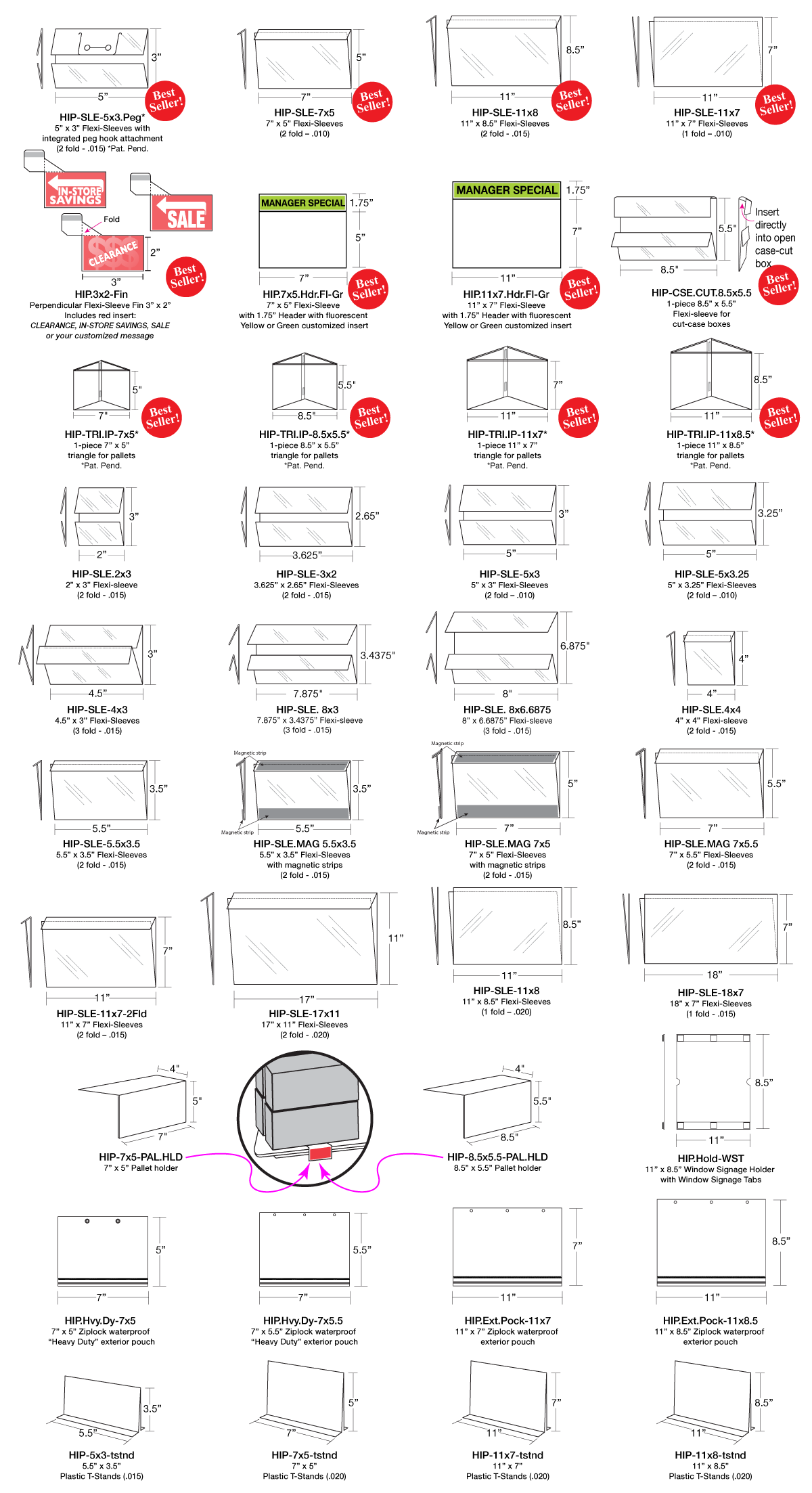 Flexi-sleeve Models
