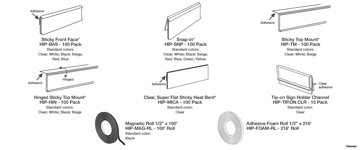 Shelf Strip Models