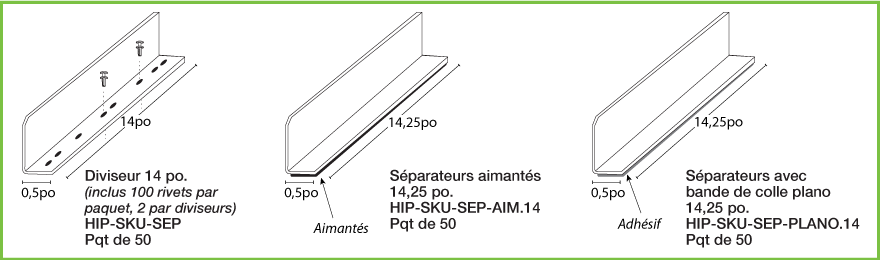 séparateurs